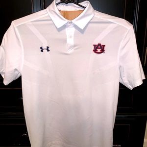 Medium Dri-fit Auburn Under Armor Polo